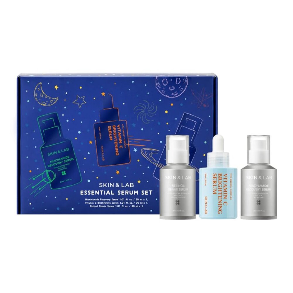 Skin & Lab Holiday Gift Set Essential Serum Set